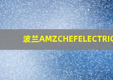 波兰AMZCHEFELECTRIC CO